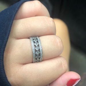 pandora silver ring